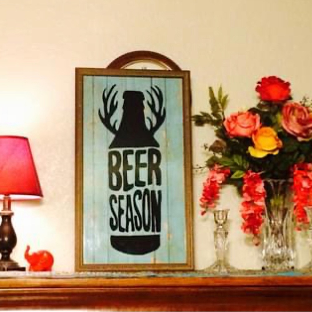 Custom Painted glass sign :)